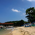 indonésie: Padang Bai shore.

