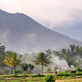 indonésie: Blížíme se k hoře Agung,